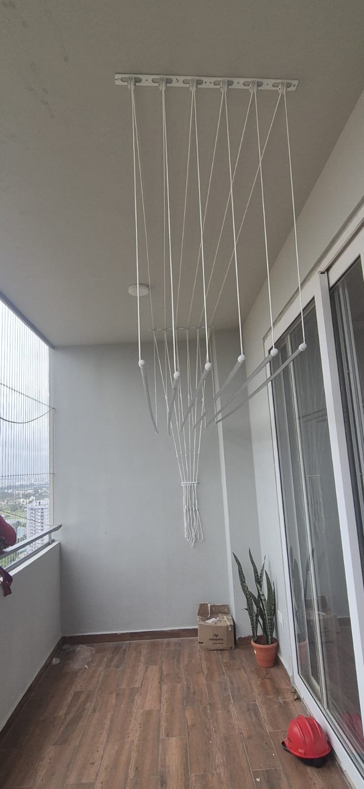 Space-Saving Hanger for Apartments